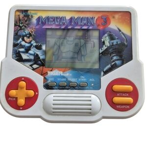 Vintage 1988 Megaman 3 Tiger Electronics Hand Held Game